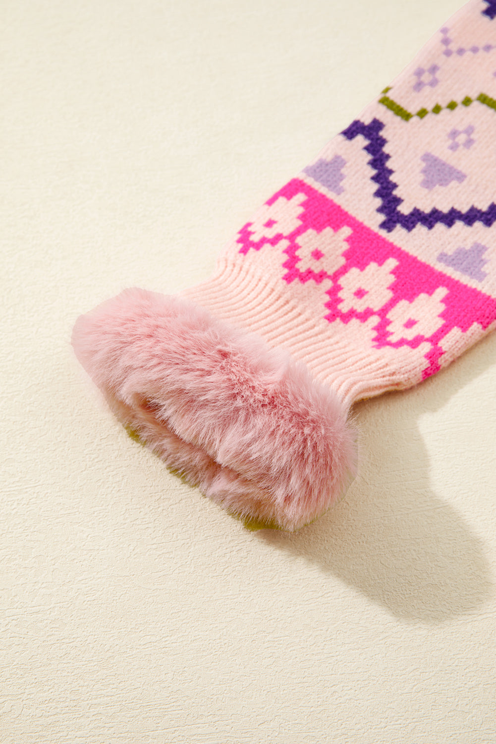 Multicolour Ethnic Christmas Sweater