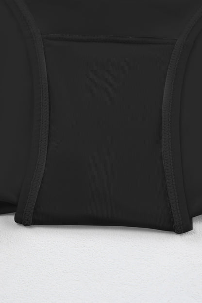 Black Tankini Set For Women Stylish & Comfortable