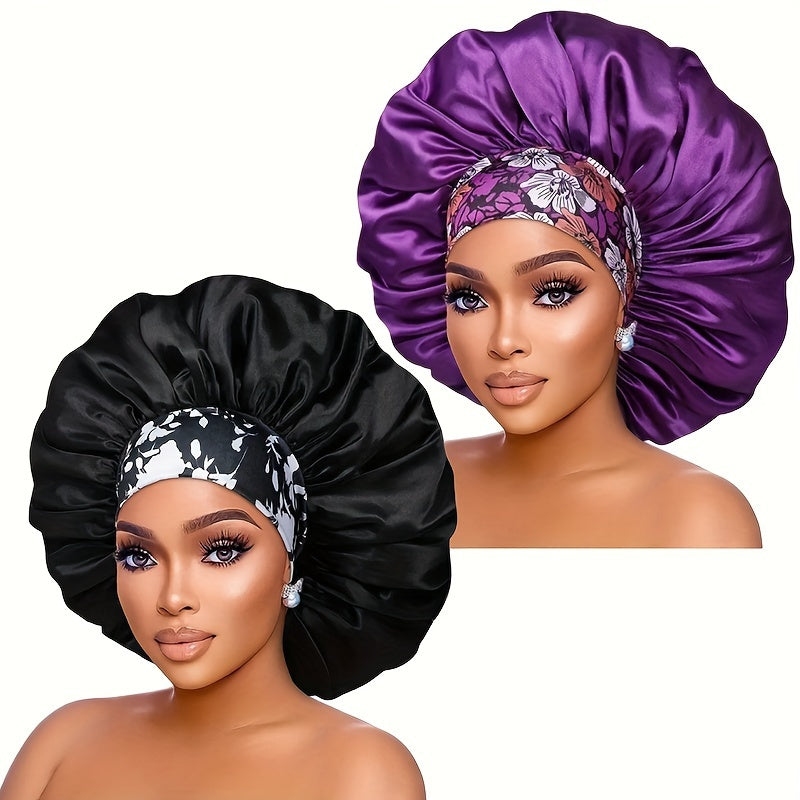 Oversized Satin Bonnet For Women