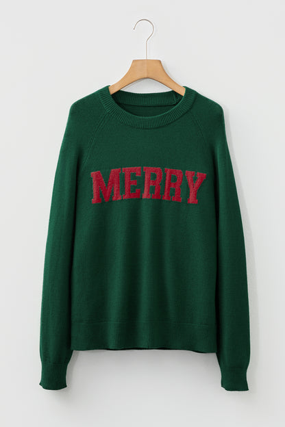 White MERRY Christmas Sweater