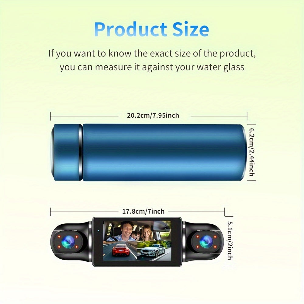 4 Channel Dash Cam For Cars With GPS