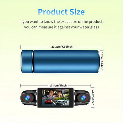 4 Channel Dash Cam For Cars With GPS