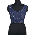 Floral Denim Corset Corset for Stylish Look