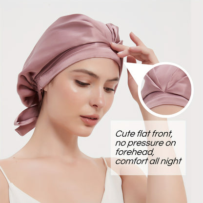 100% Silk Bonnet For Women Hair Care