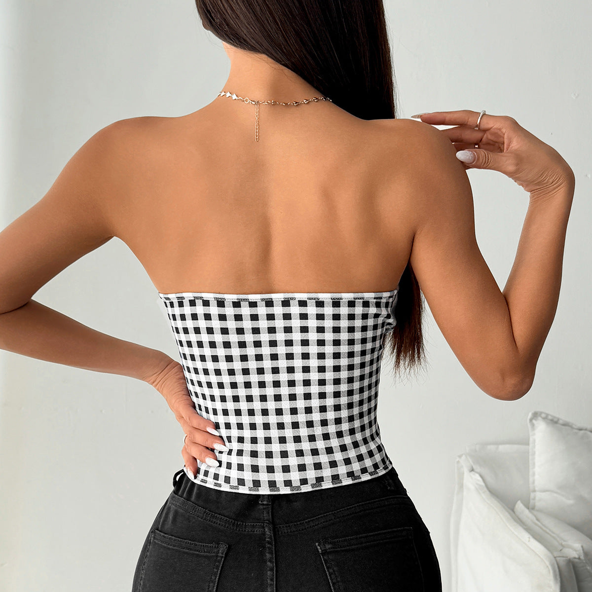 Strapless Corset Top for Chic Style