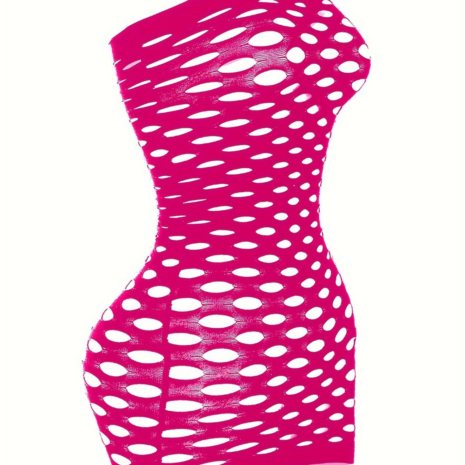 Alluring Ripped Fishnet Bodycon Dress - Ultra-Sexy Women's Lingerie