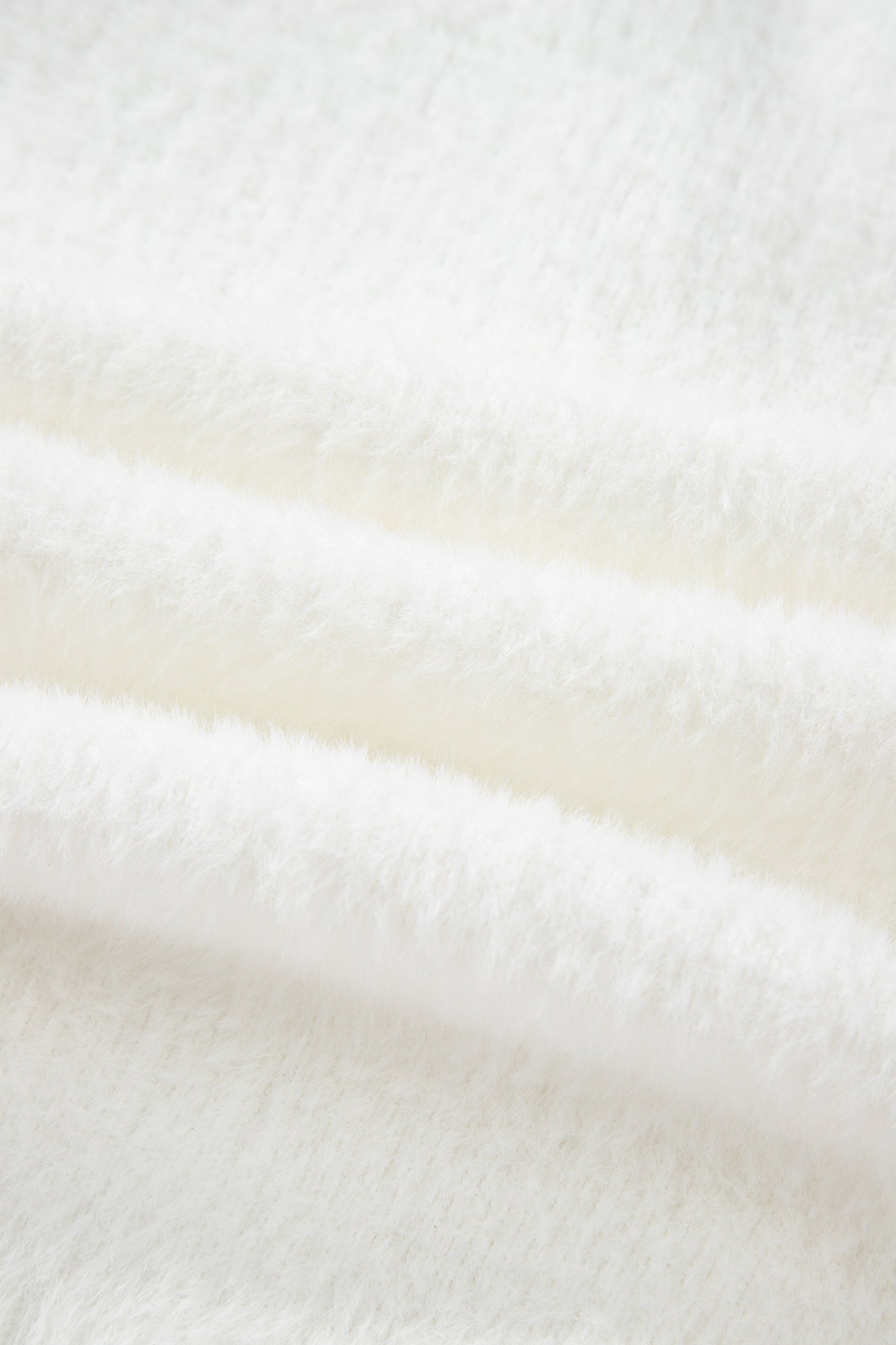 Dear-Lover Smoke Gray Fuzzy Cardigan For Cozy Style