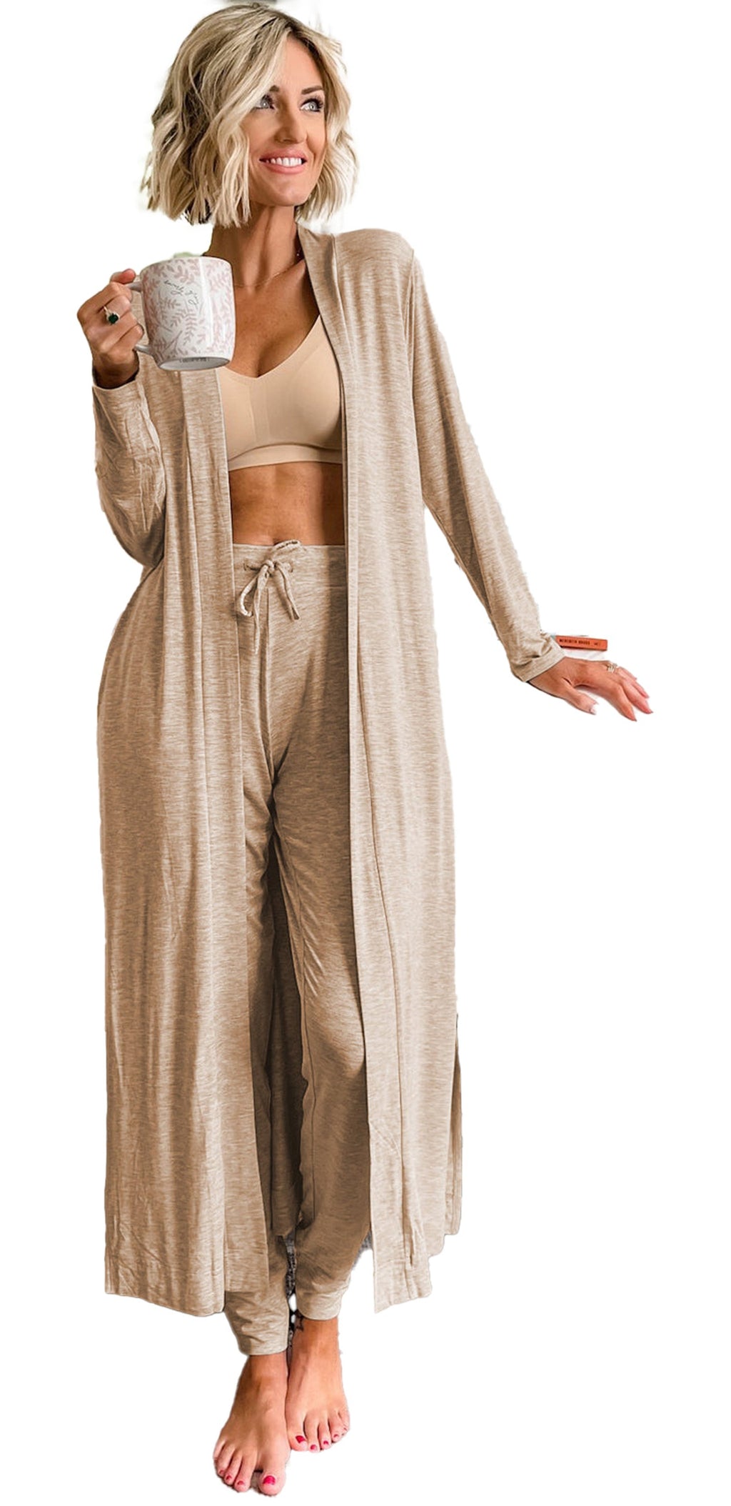 Light Grey Lounge Set For Women