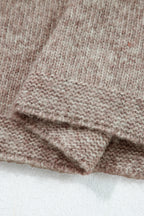 Gray Dot Detail Sweater For Trendy Style