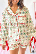 Pink Nutcracker Pajama Set For Cozy Nights