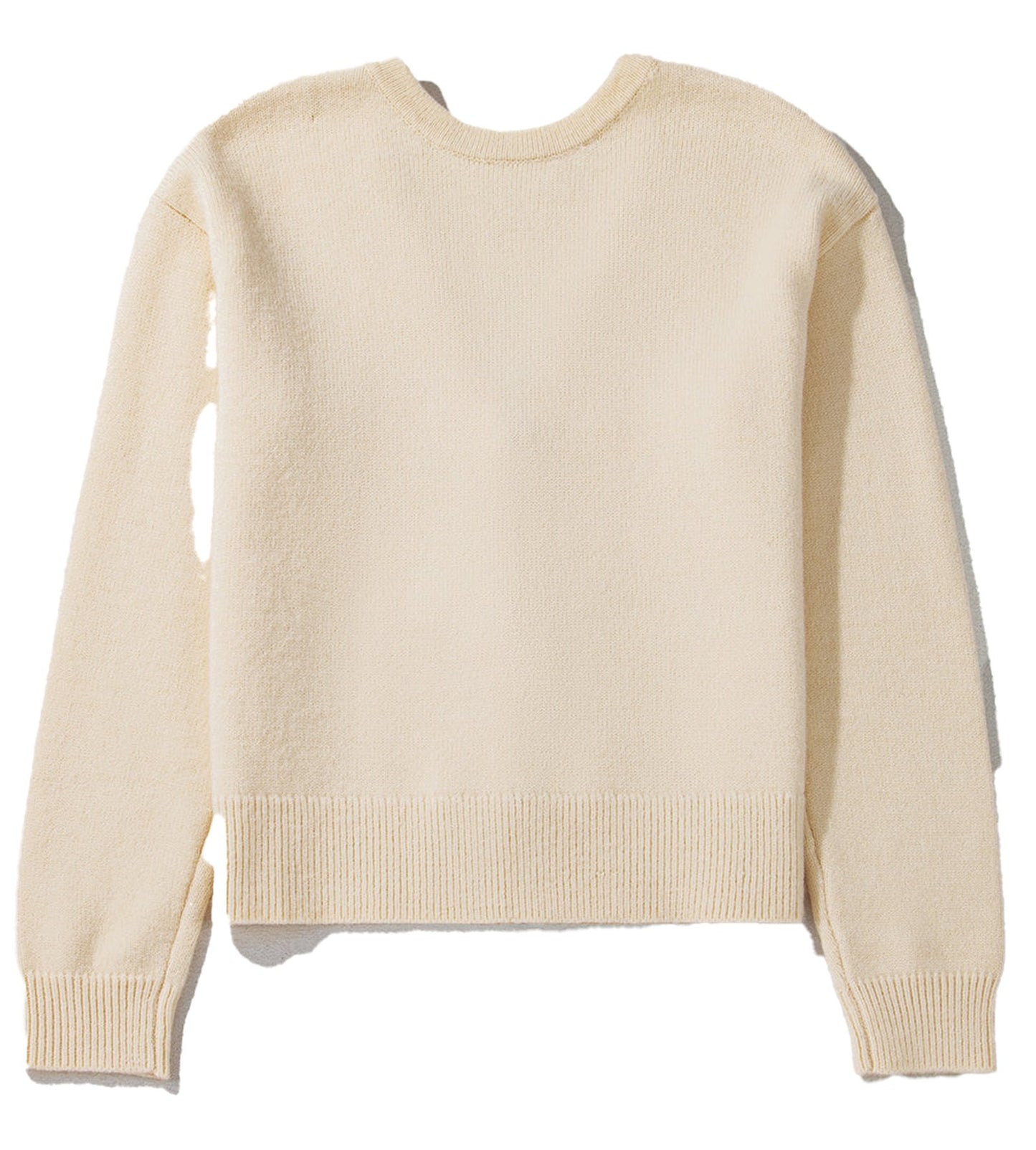 Jet Stream Bowknot Front Loose V Neck Knitted Cardigan