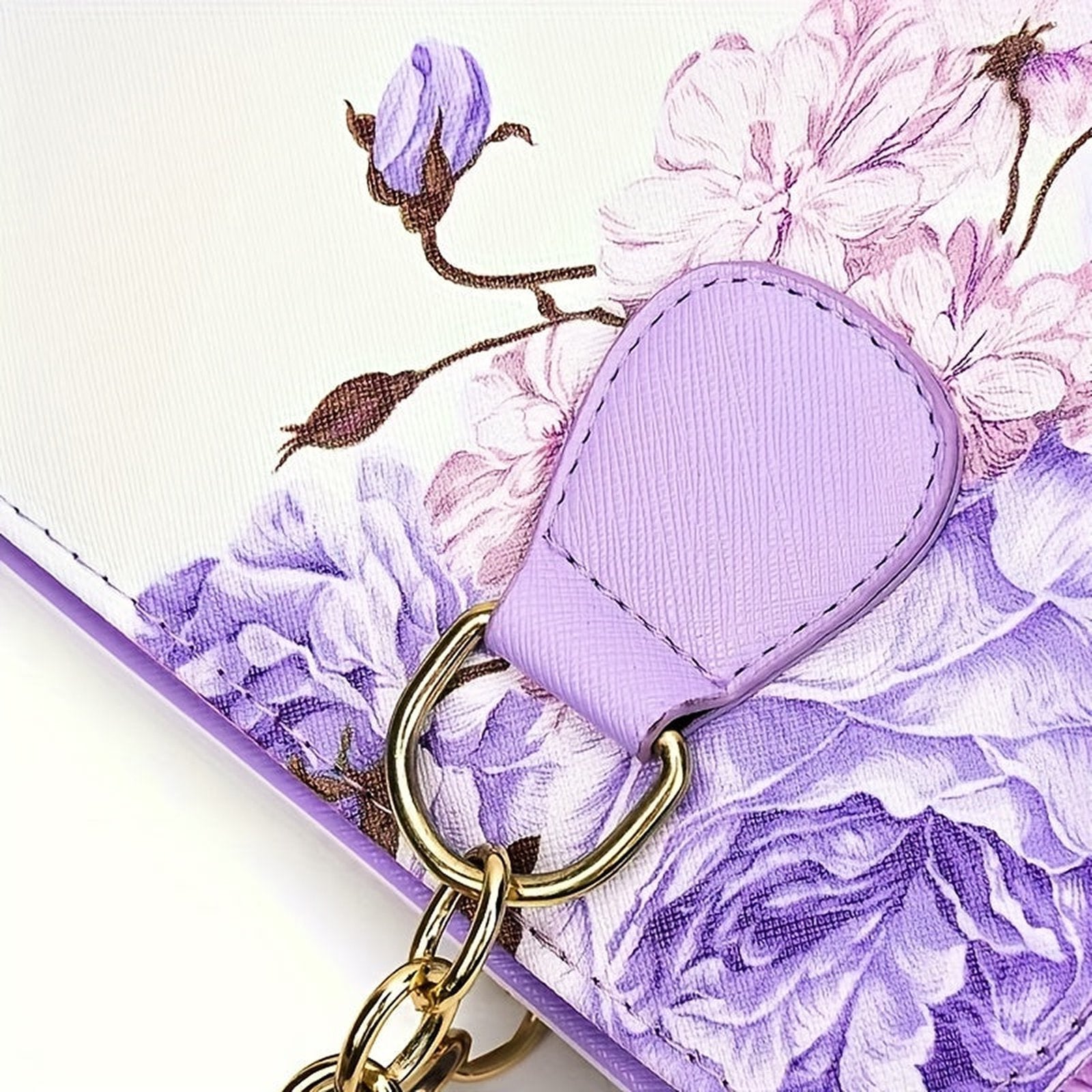 Flat Lay of Stylish Women's Casual Handbag & Purse