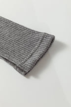 Ribbed Knit Slim Cardigan Trendy Layering