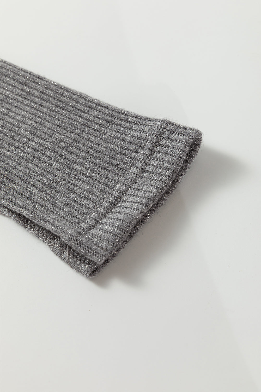 Ribbed Knit Slim Cardigan Trendy Layering