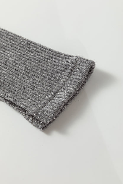 Ribbed Knit Slim Cardigan Trendy Layering