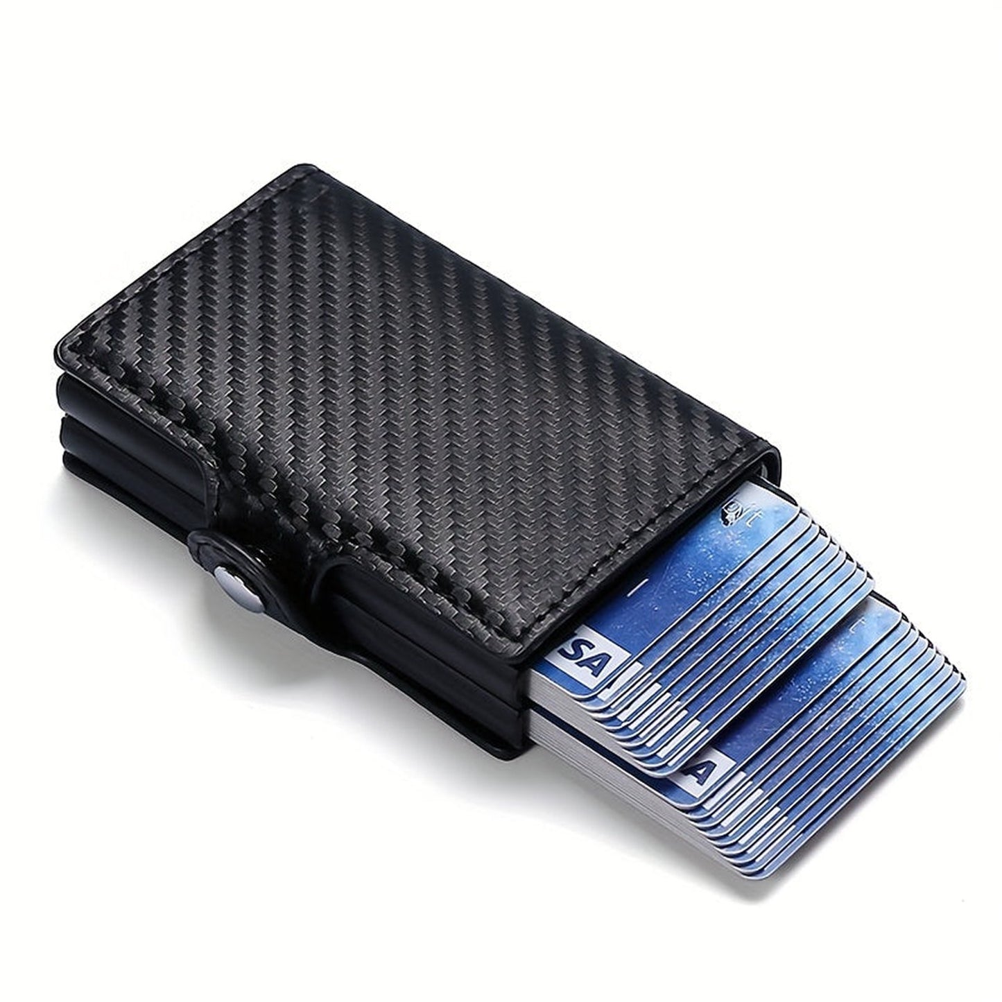 Carbon Fiber RFID Wallet For Secure Storage