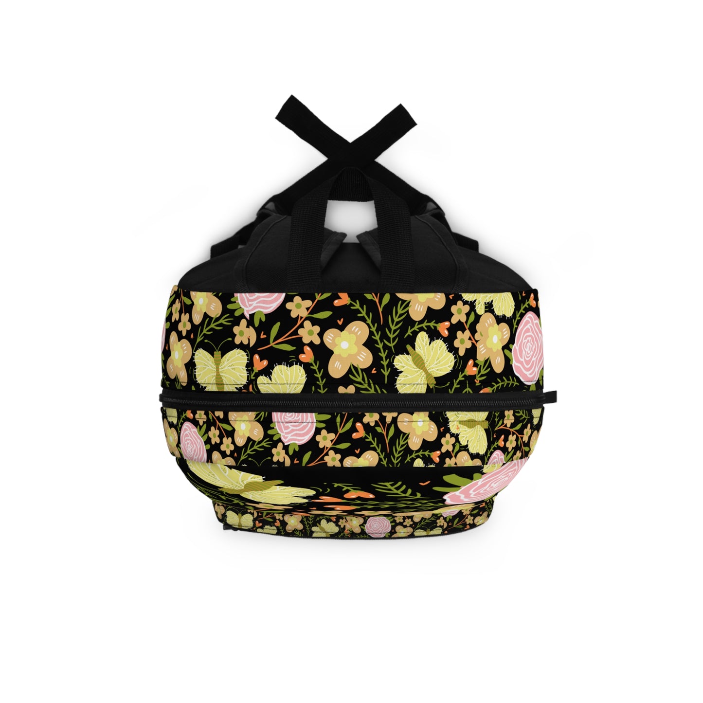 LuckeLadybug Custom Butterfly and Flower Backpack