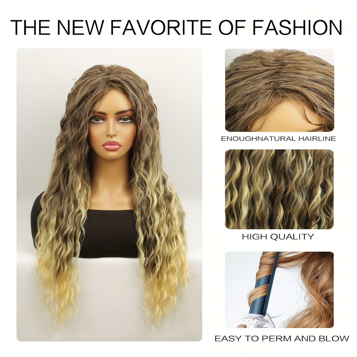 Water Wave Synthetic Wig For Women