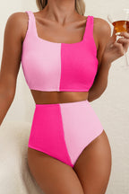 Black Bikini - High-Waisted Stylish Swimwear