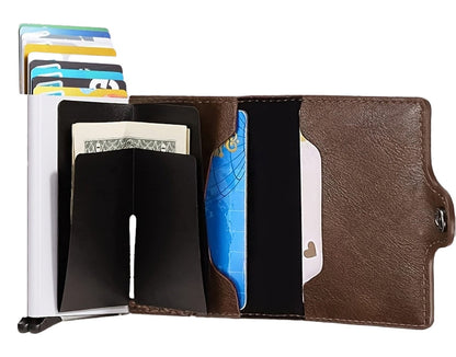 Carbon Fiber RFID Wallet For Secure Storage