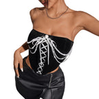 Strapless Corset Top for Chic Style