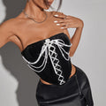 Strapless Corset Top for Chic Style