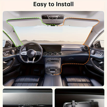 10 Inch Dash Cam Mirror With Rear Camera