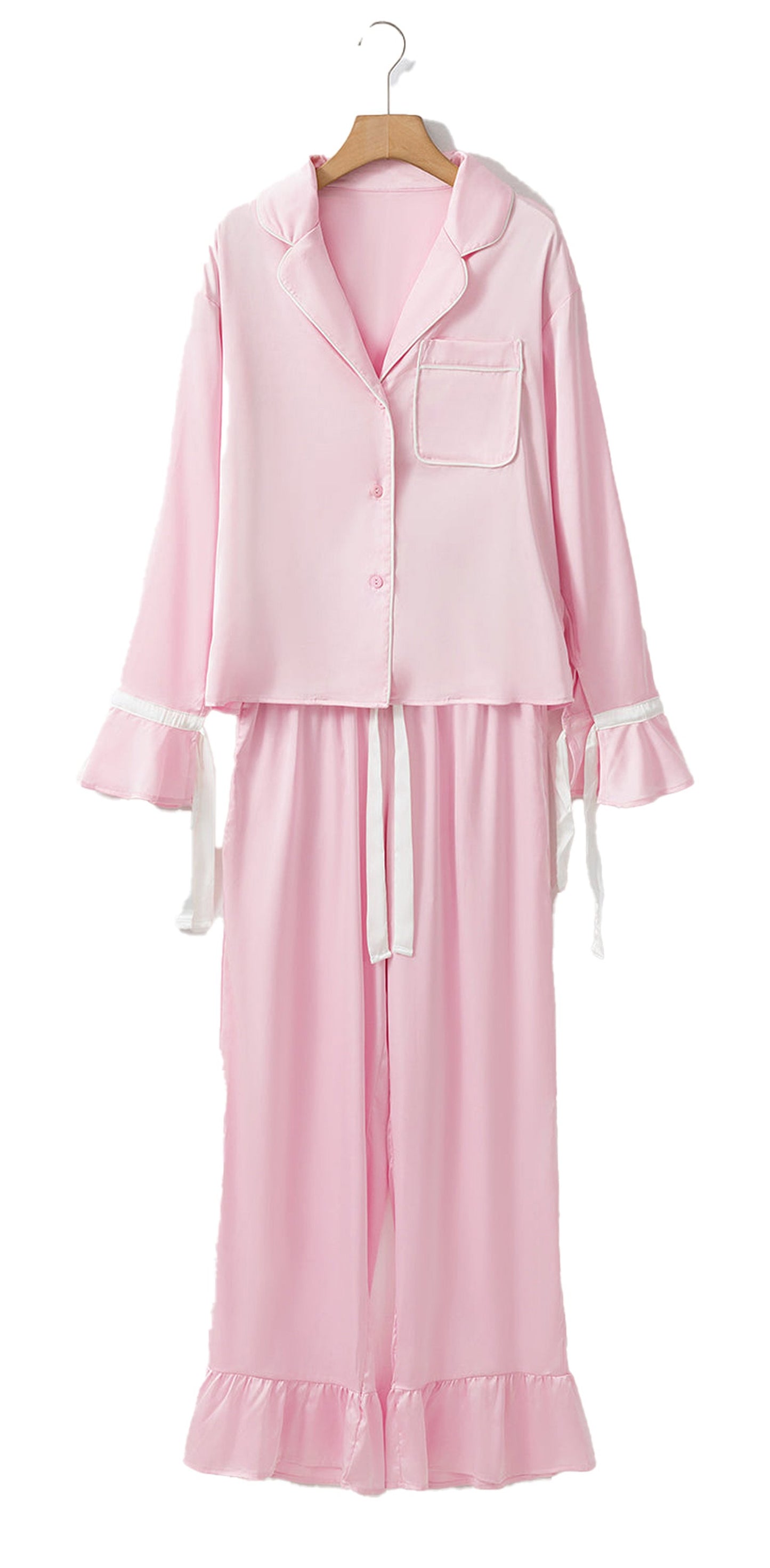 Pink Satin Lounge Set For Ultimate Comfort