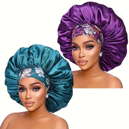 Oversized Satin Bonnet For Women