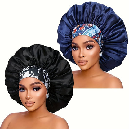 Oversized Satin Bonnet For Women