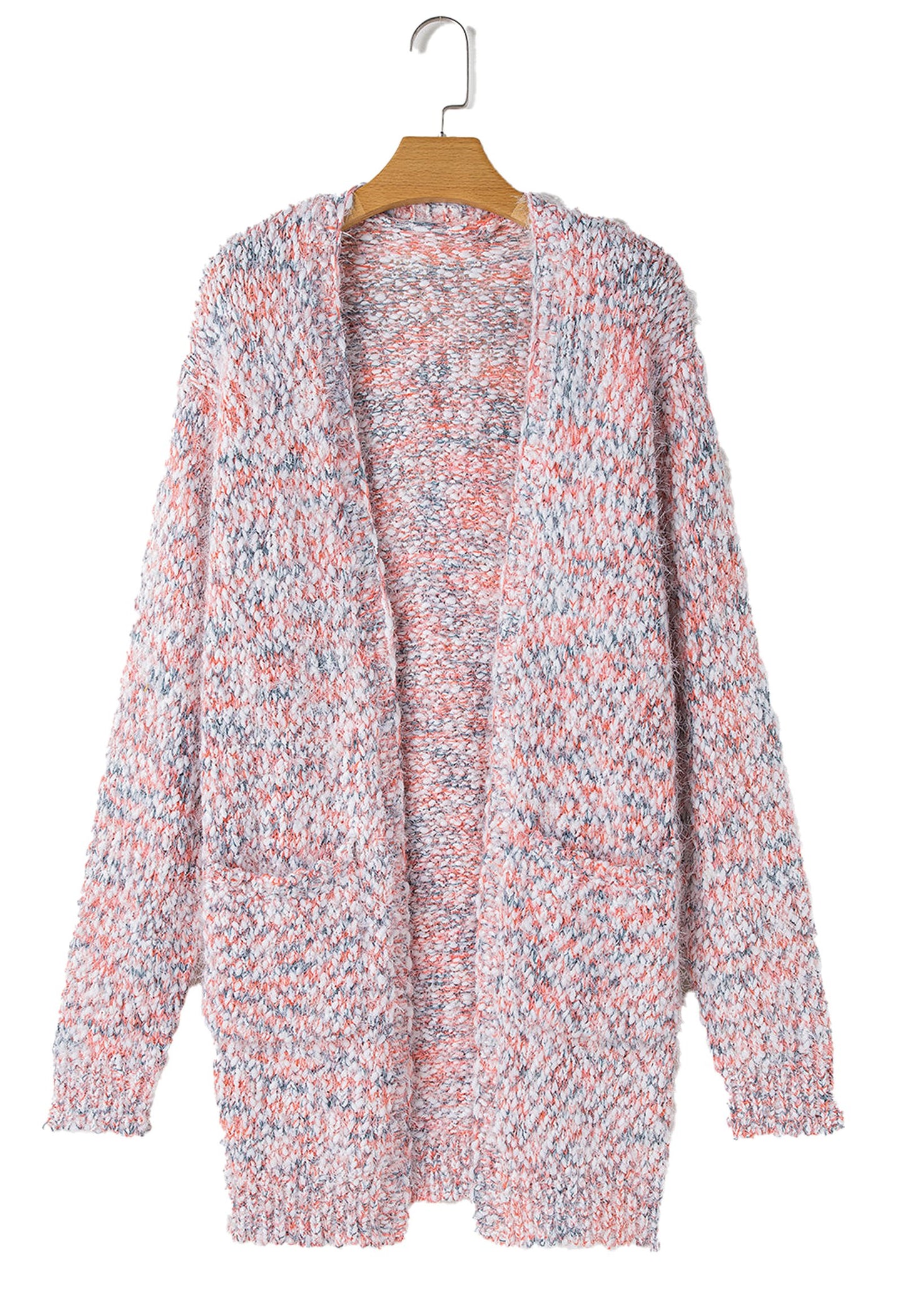 Pink Confetti Knit Cardigan For Stylish Looks