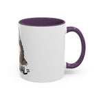 Accent Coffee Mug With Husky Design Perfect For Pet Lovers