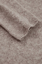Gray Dot Detail Sweater For Trendy Style
