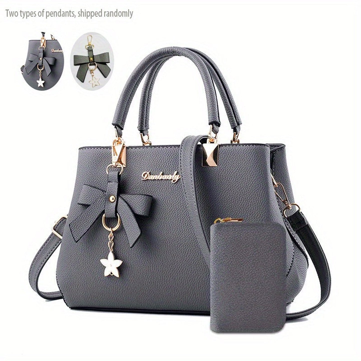 Chic Bow Decor Handbag For Women