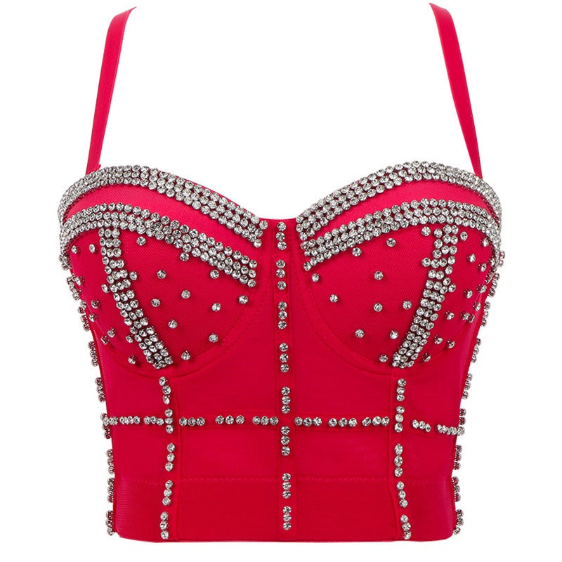 Statement Corset Corset with Beaded Detail