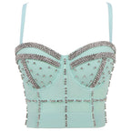 Statement Corset Corset with Beaded Detail