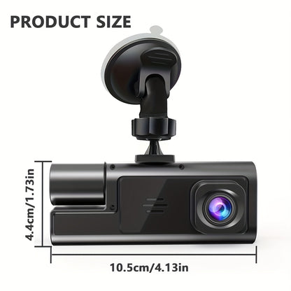 Hd 1080p Dash Cam Front And Inside
