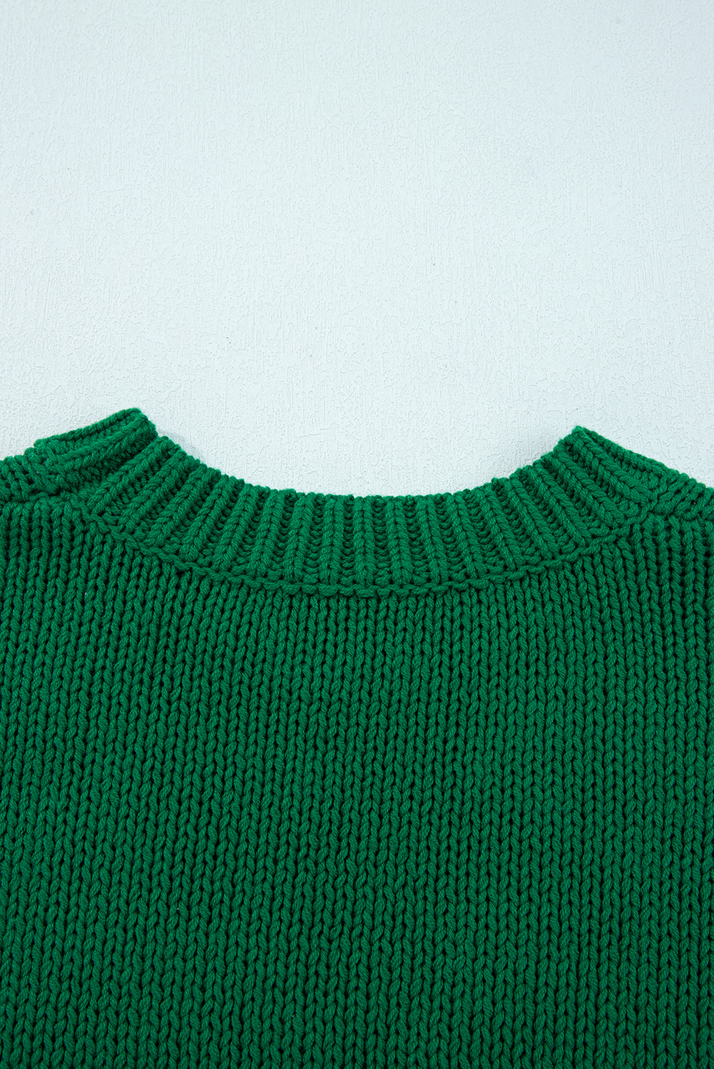 Evergreen Plaid Bow Christmas Sweater