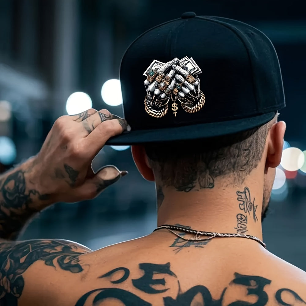 Dollar Sign Snapback Hat Trendy Style