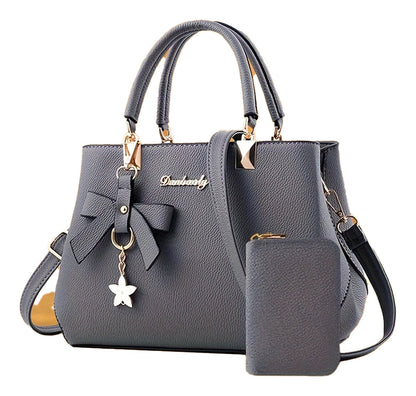 Chic Bow Decor Handbag For Women