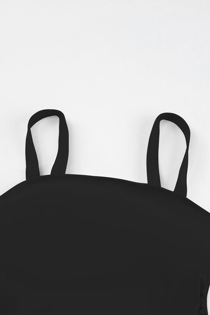 Black Tankini Set For Women Stylish & Comfortable