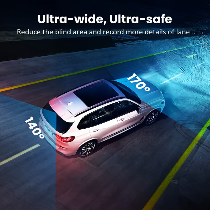 4k Mirror Dash Cam Front And Rear