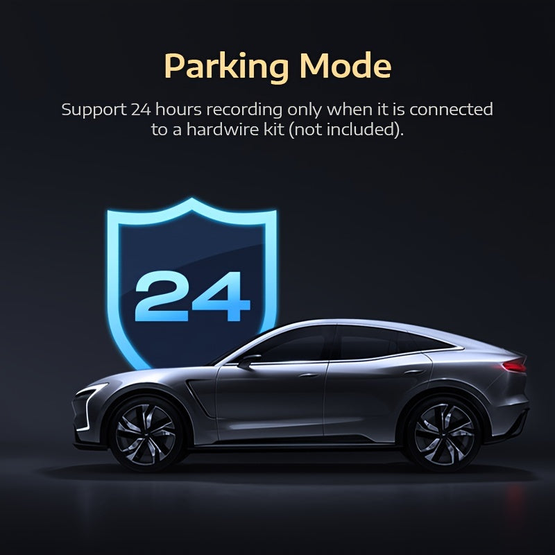 10 Inch Dash Cam Mirror With Rear Camera