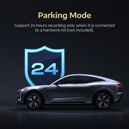 10 Inch Dash Cam Mirror With Rear Camera