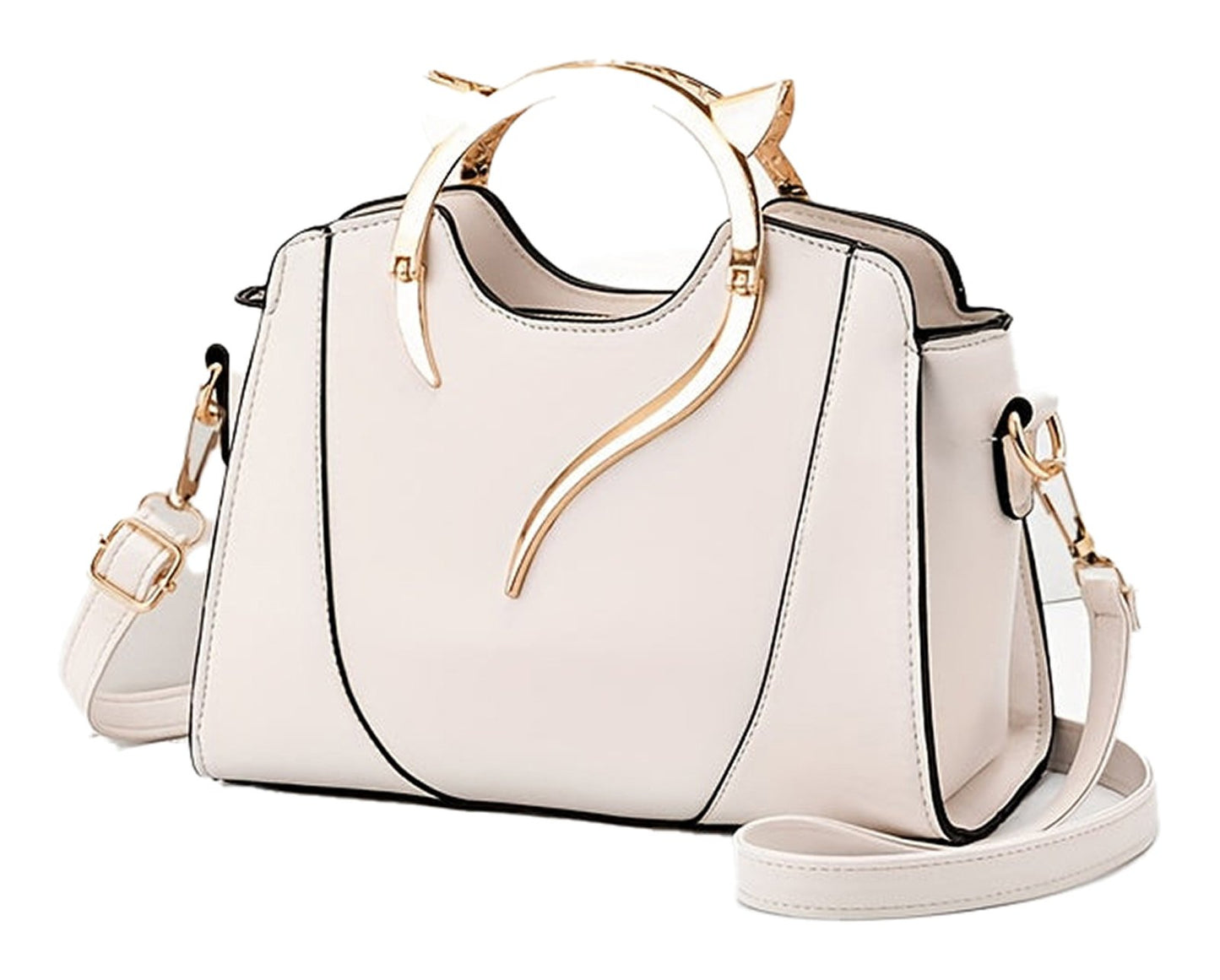 Cat Ear Handle Tote Bag Chic Satchel