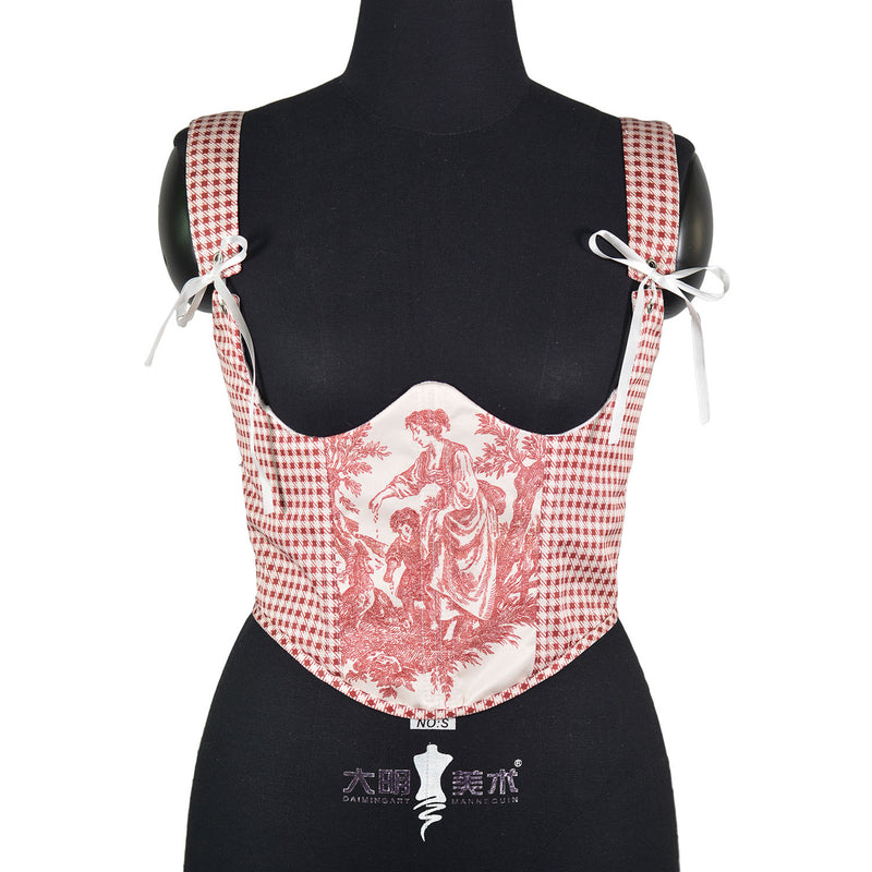 Retro Corset Top with Stylish Design