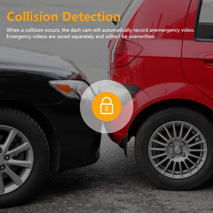 1080p Dual Camera Car Dash Cam