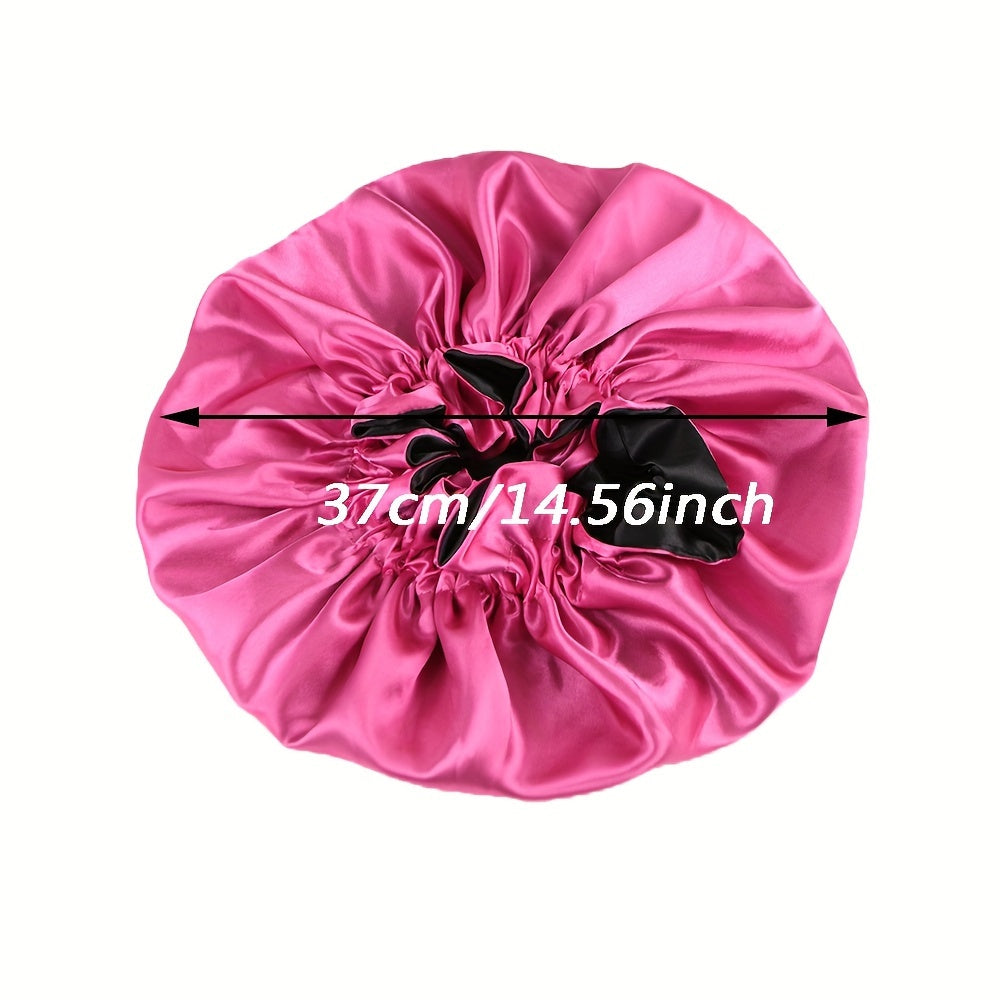 Reversible Satin Bonnet For Curly Hair