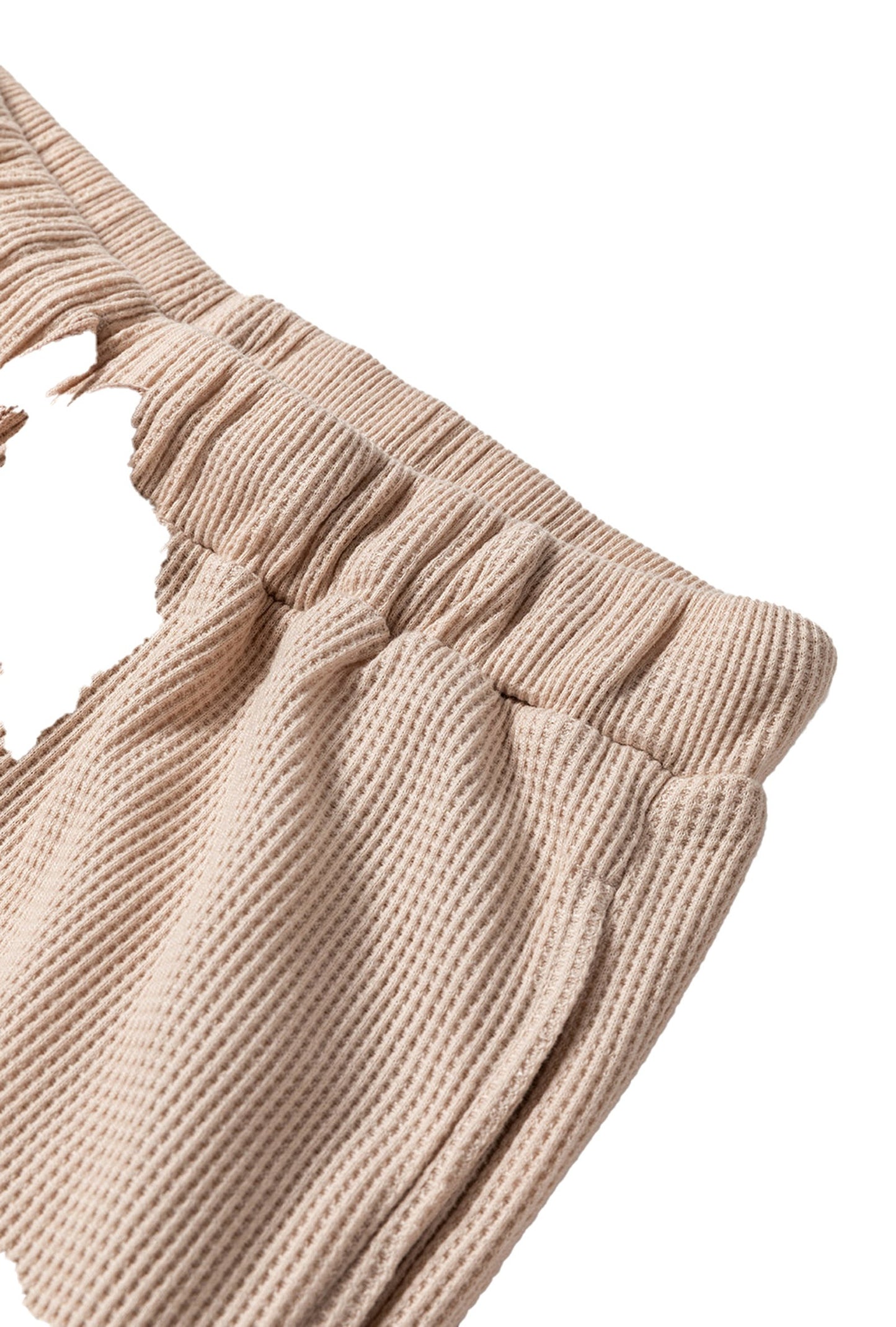 Parchment Textured Lounge Set Pajama Set