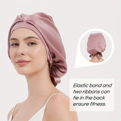 100% Silk Bonnet For Women Hair Care